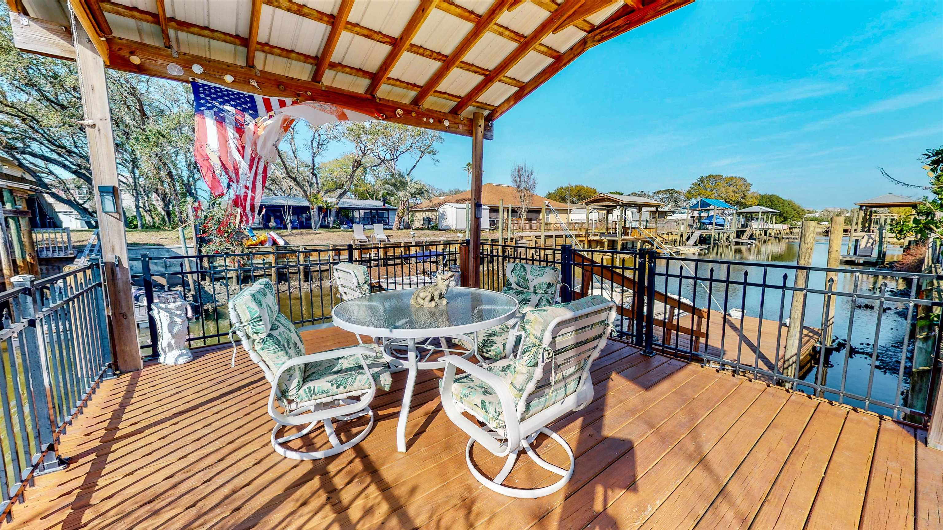 252 Desoto Road St. Augustine, FL 32080 - Photo 5 of 50 a view of a chairs and table in the balcony