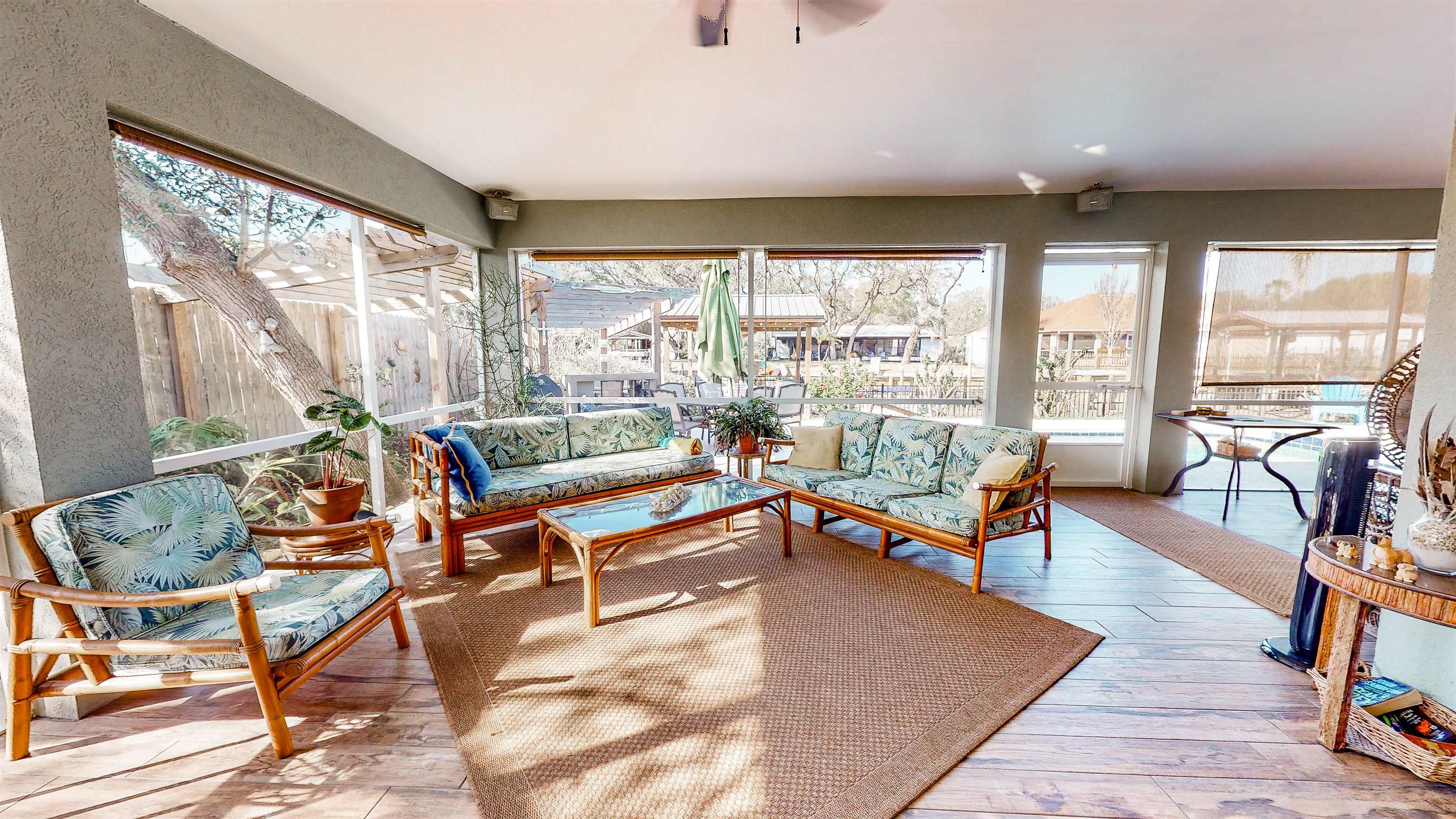 252 Desoto Road St. Augustine, FL 32080 - Photo 9 of 50 a living room filled with furniture and floor to ceiling window
