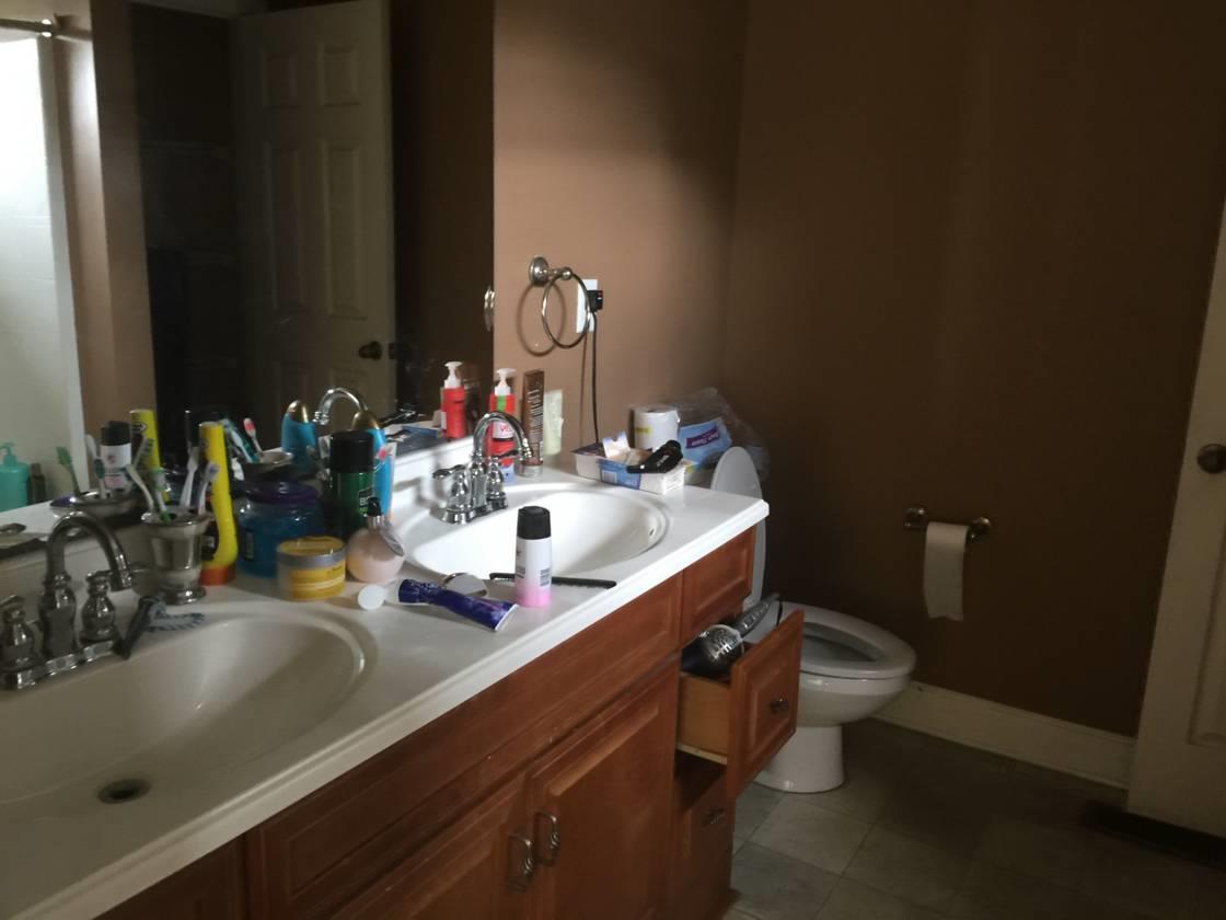 3183 Anderson Road Antioch, TN 37013 - Photo 8 of 15 a bathroom with a sink and a mirror