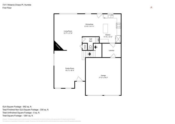$2,095 | 7311 Wisteria Chase Place, Humble, TX 77346