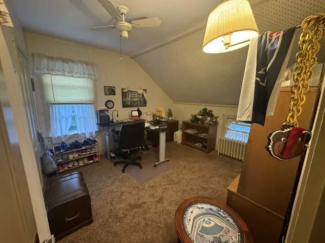 a room with musical instruments