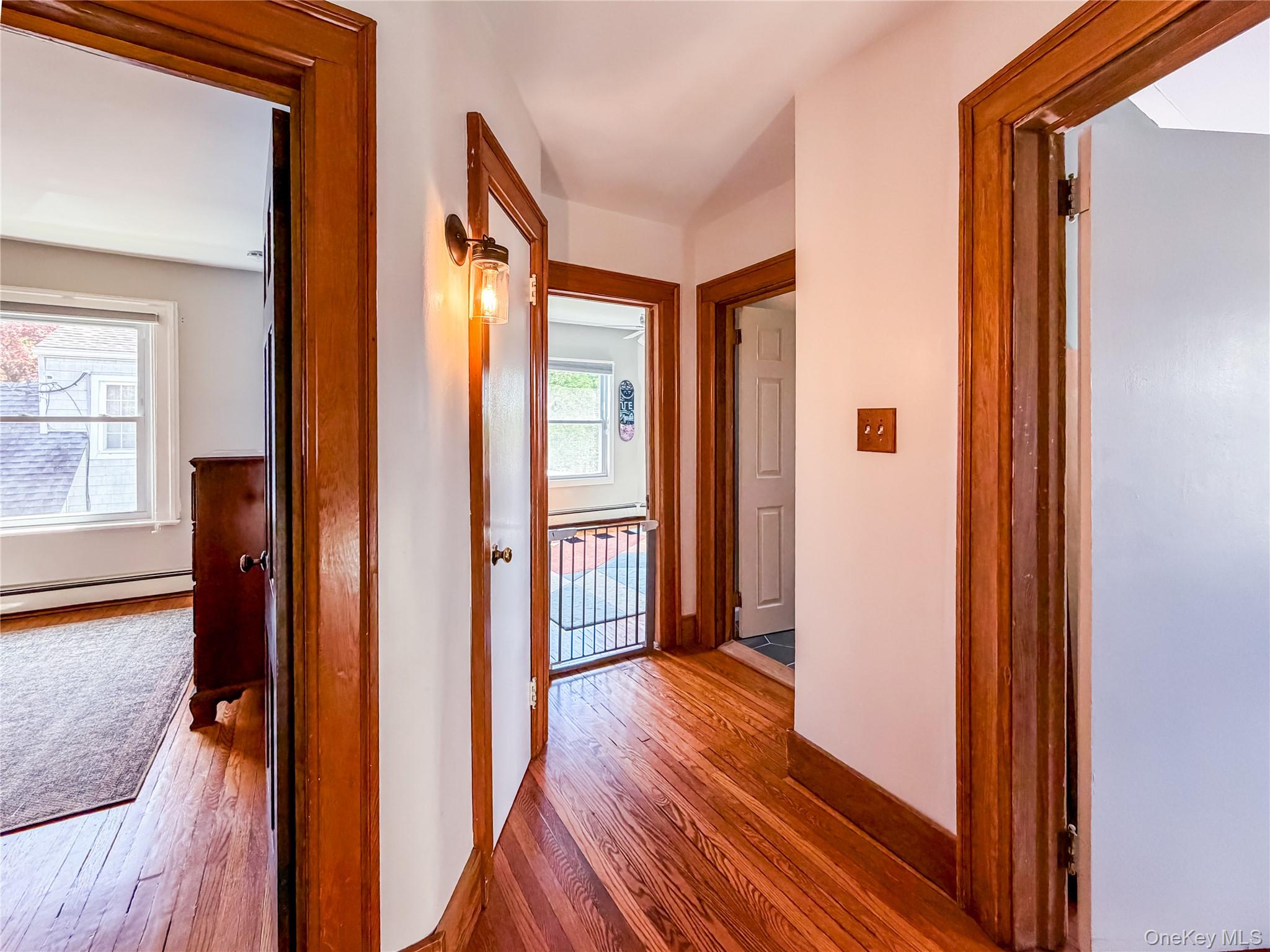 350 Smith Street Peekskill, NY 10566 - Photo 20 of 32 a view of hallway with wooden floor