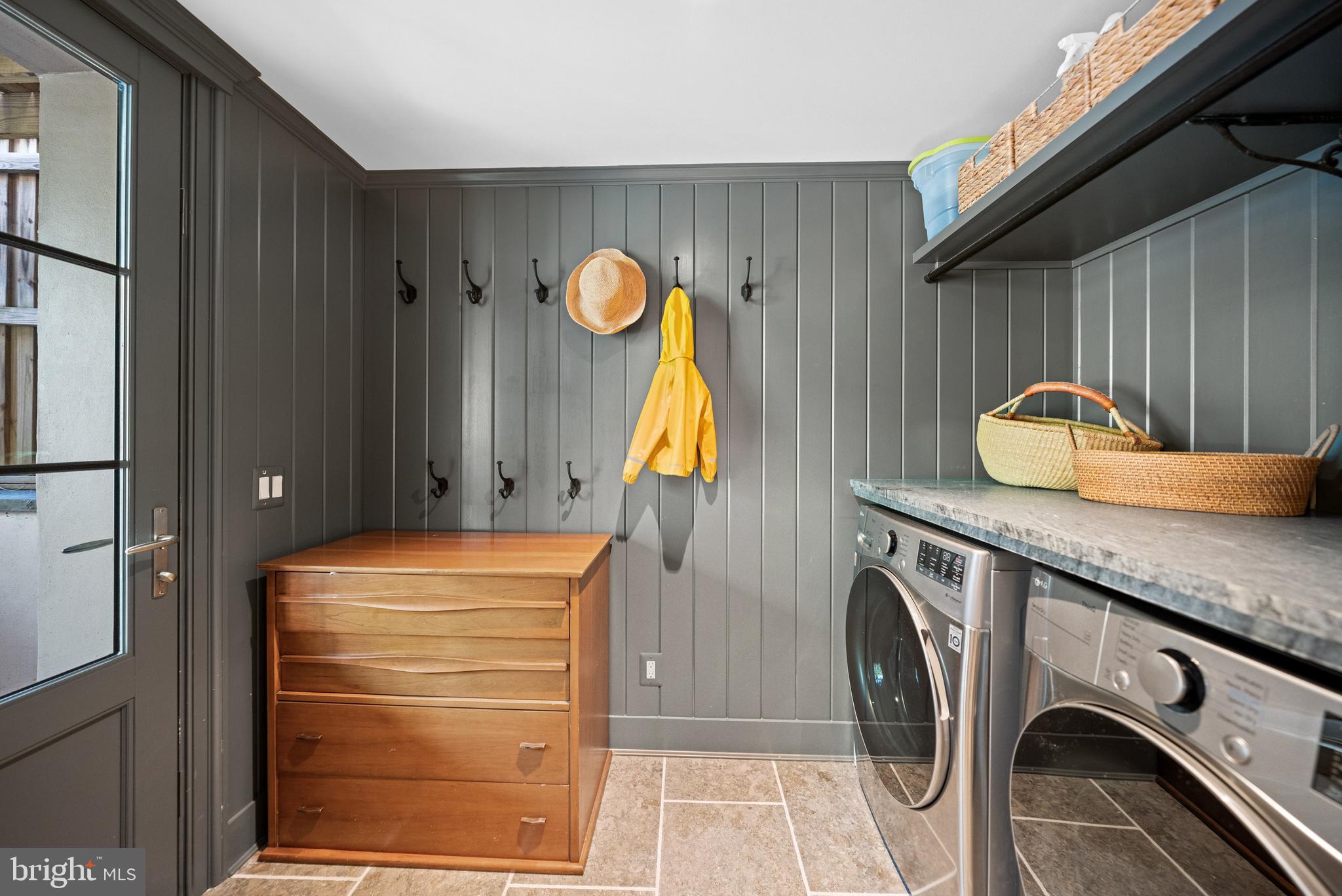 1304 S Street Northwest Washington, DC 20009 - Photo 20 of 23 a utility room with dryer and washer