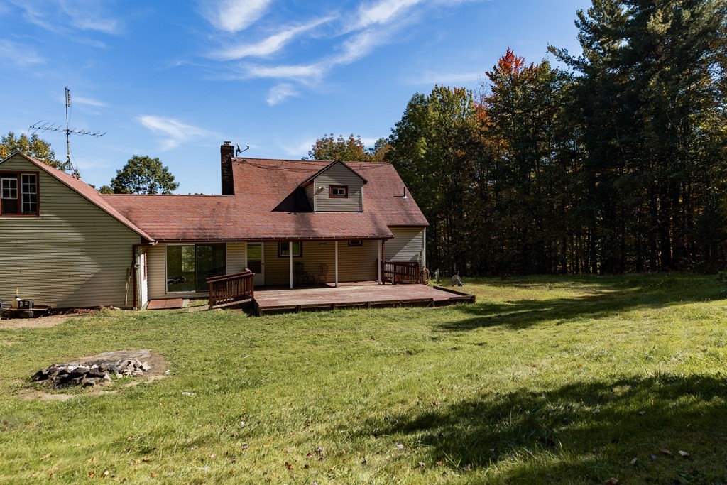 92 Burrington Road Heath, MA 01346 - Photo 28 of 30 a front view of a house with garden