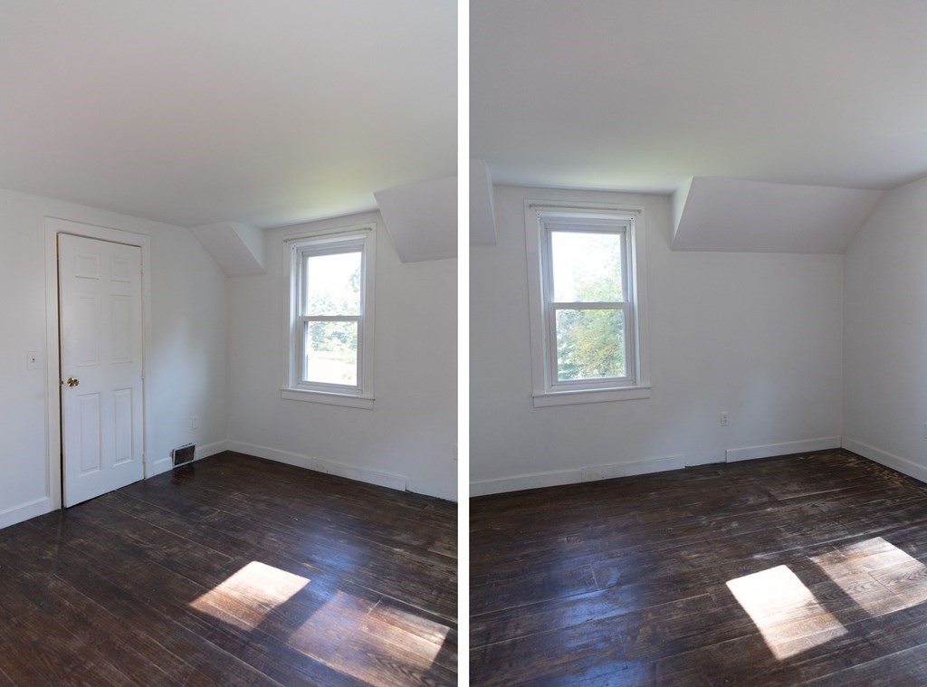 92 Burrington Road Heath, MA 01346 - Photo 9 of 30 an empty room with wooden floor and windows
