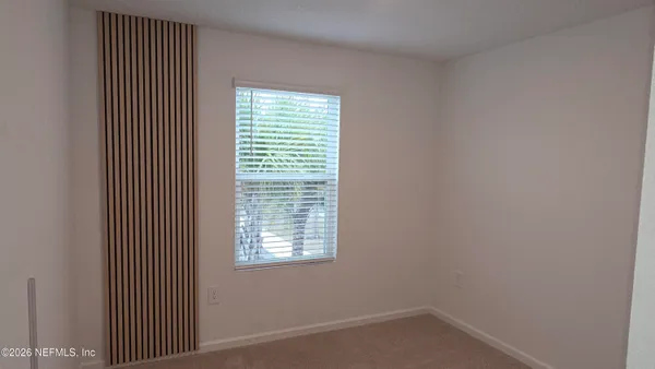 a small space with a window