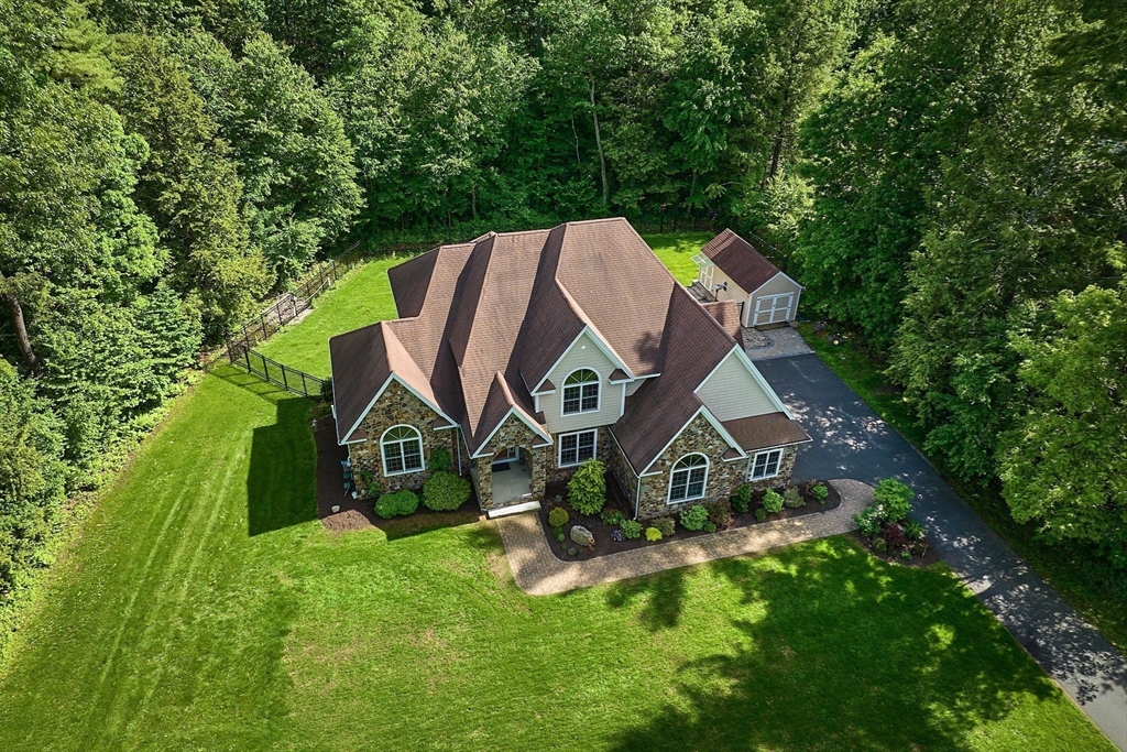 5 Deer Haven Drive Williamsburg, MA 01039 - Photo 4 of 42 an aerial view of a house
