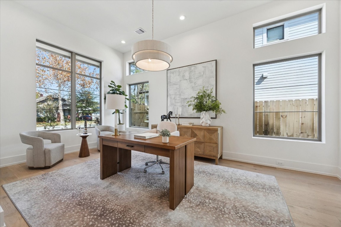 710 East 18th Street Houston, TX 77008 - Photo 4 of 41 a view of a dining room with furniture window and outside view