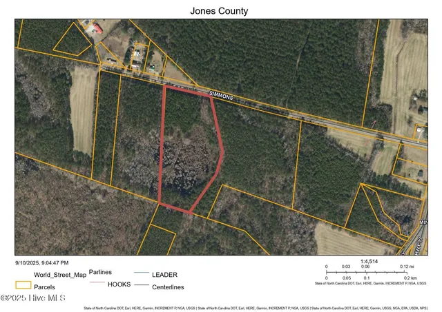 $75,000 | 0 Simmons Lane, Pollocksville, NC 28573