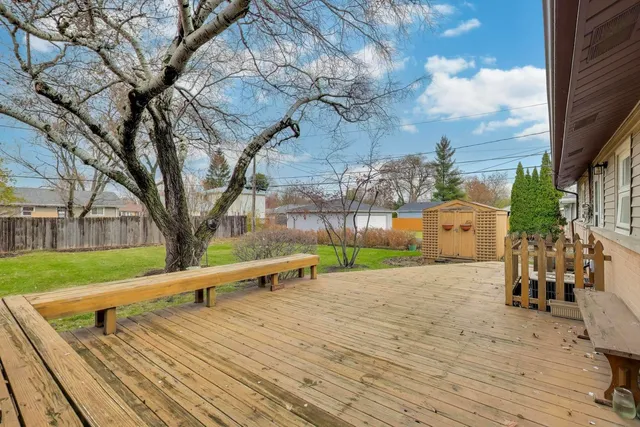 a view of outdoor space with seating area