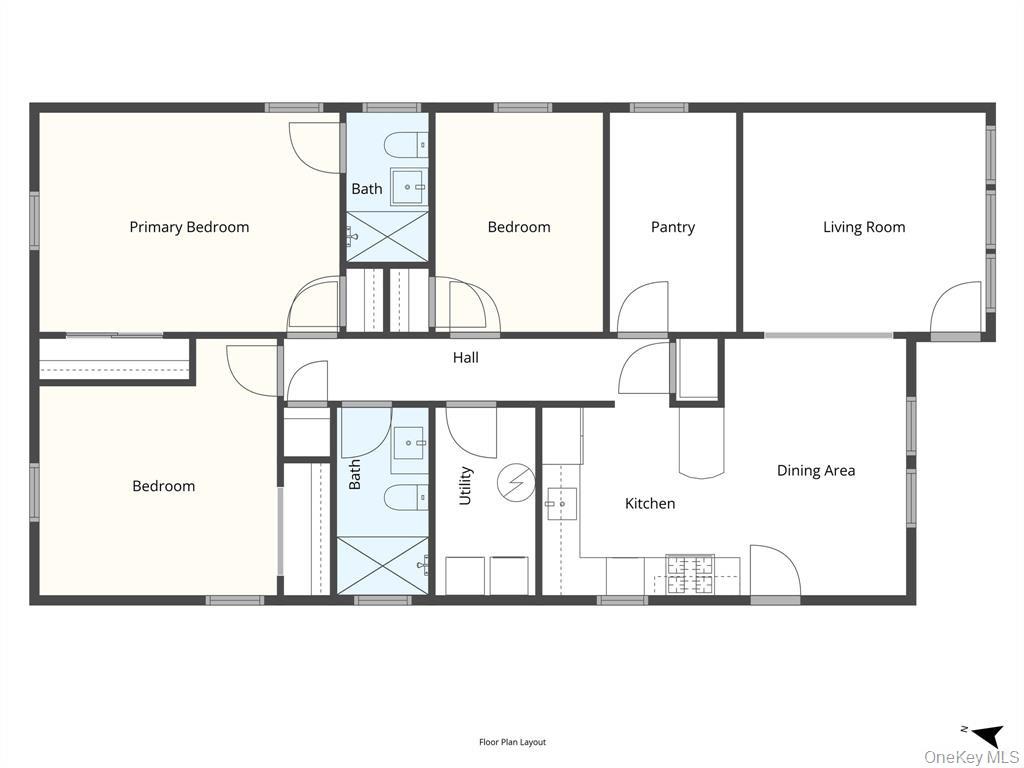 79 Union Place Hempstead, NY 11550 - Photo 25 of 26 View of room layout