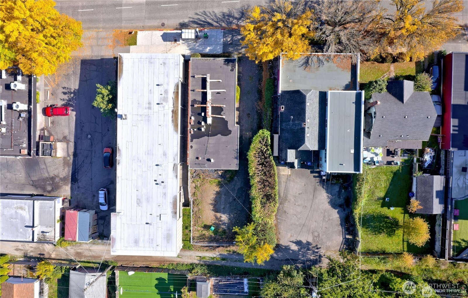 6517 35th Avenue Southwest Seattle, WA 98126 - Photo 8 of 11 an aerial view of multiple house