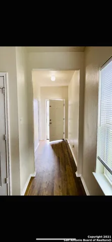 a view of front door