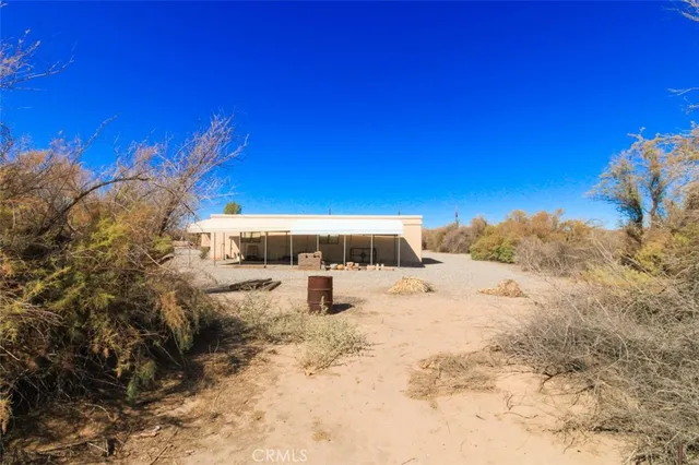 a view of a road with a snow on the road