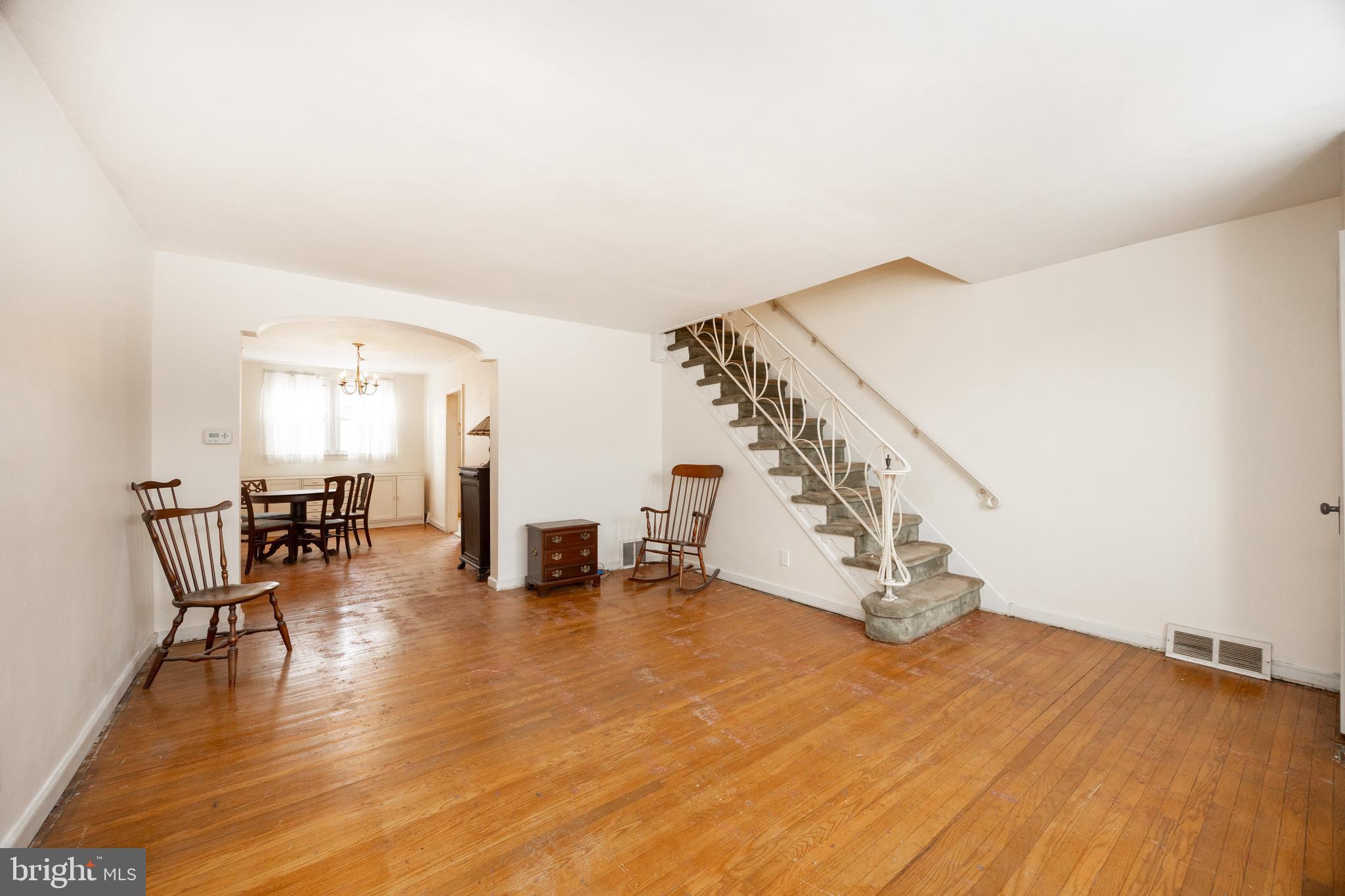 3128 Disston Street Philadelphia, PA 19149 - Photo 6 of 20 a view of livingroom with furniture and wooden floor