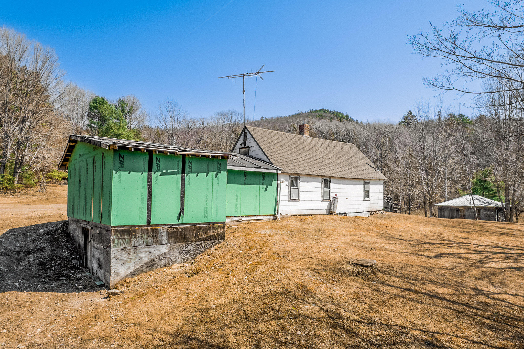 96 Chick Hill Road Clifton, ME 04428 - Photo 8 of 50 Side View Aerial