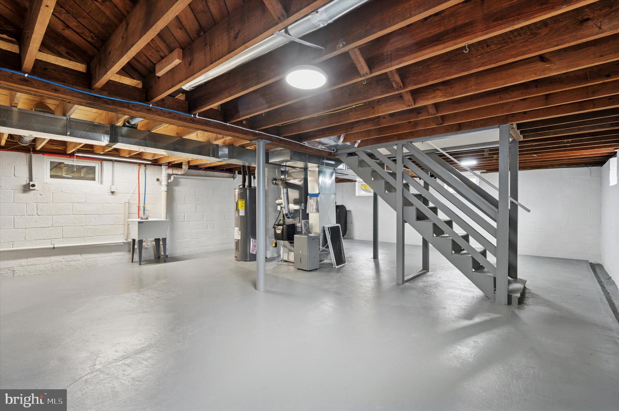 1721 Naamans Creek Road Upper Chichester, PA 19061 - Photo 31 of 33 a view of an empty room with wooden roof