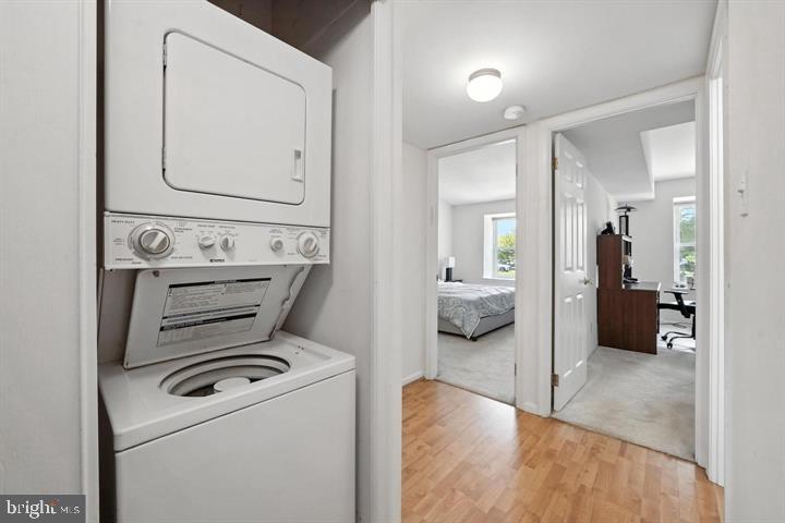 20315 Beaconfield Terrace, Unit 202 Germantown, MD 20874 - Photo 13 of 25 a view of washer and dryer