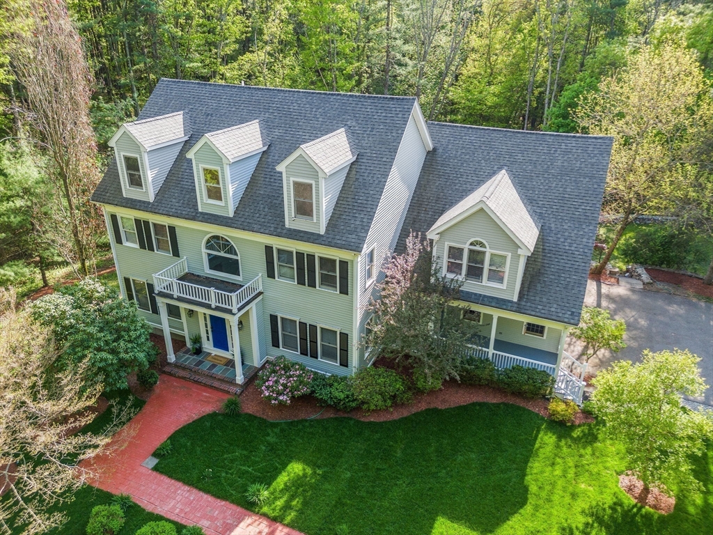 153 Walpole Street Dover, MA 02030 - Photo 40 of 42 a aerial view of a house