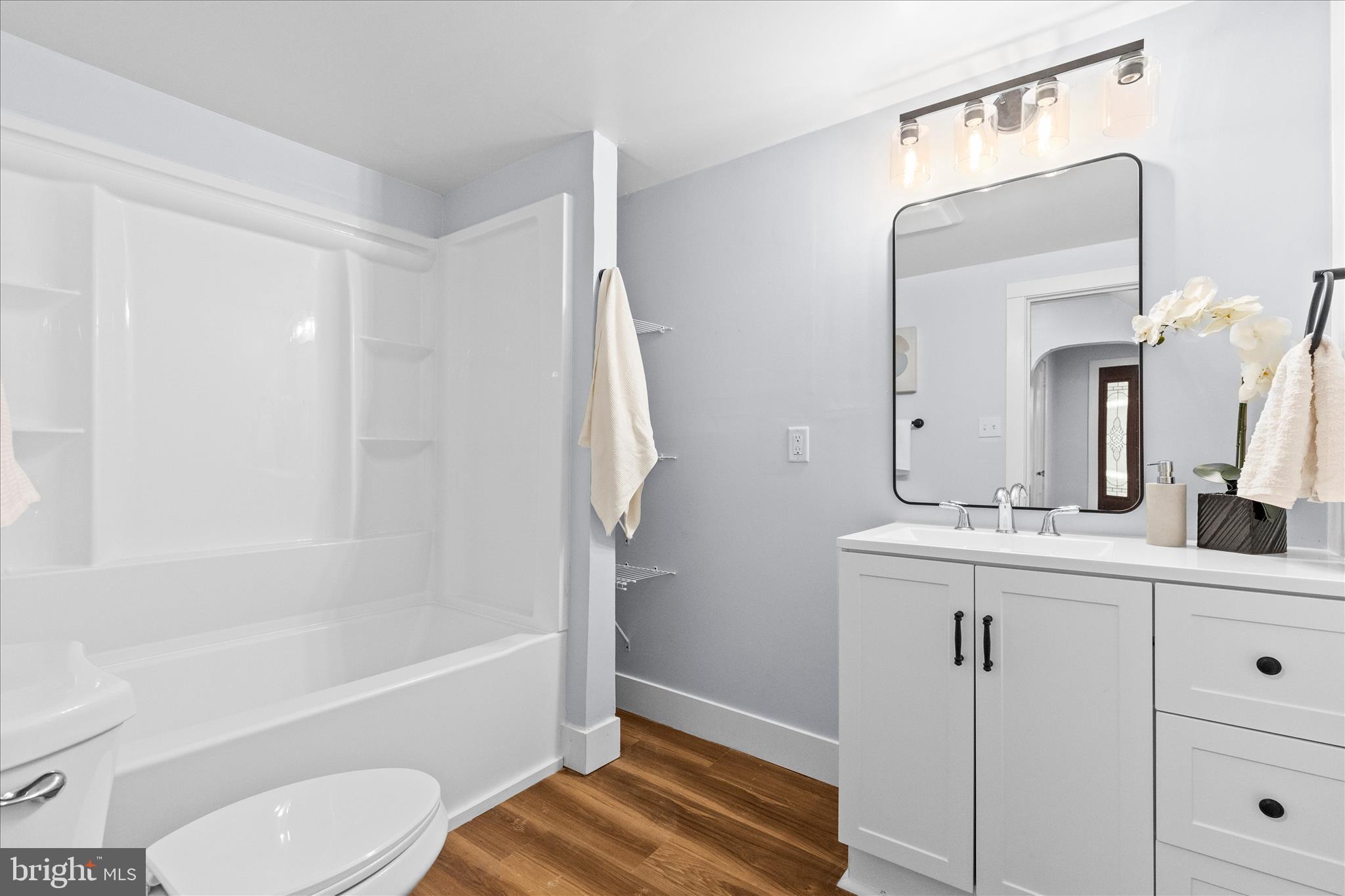 21 Upper Bermudian Road Gardners, PA 17324 - Photo 18 of 40 a bathroom with a bathtub a sink and a mirror