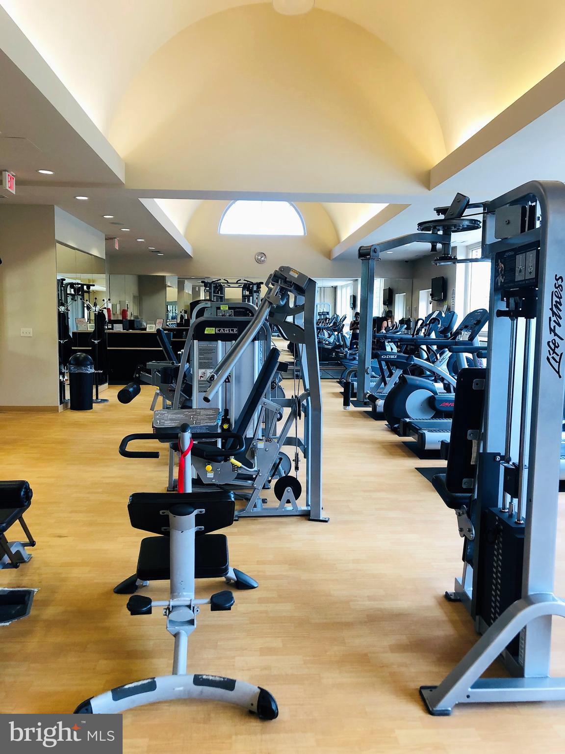 3903 Penderview Drive, Unit 1535 Fairfax, VA 22033 - Photo 33 of 36 a view of a room with gym equipment