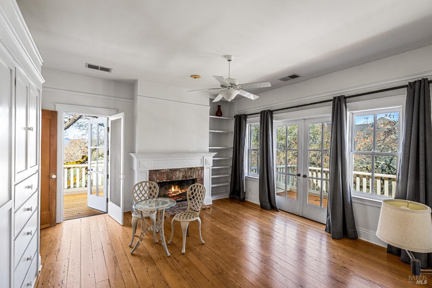 13700 Rockpile Road Geyserville, CA 95441 - Photo 55 of 64 a view of a livingroom with furniture window and wooden floor