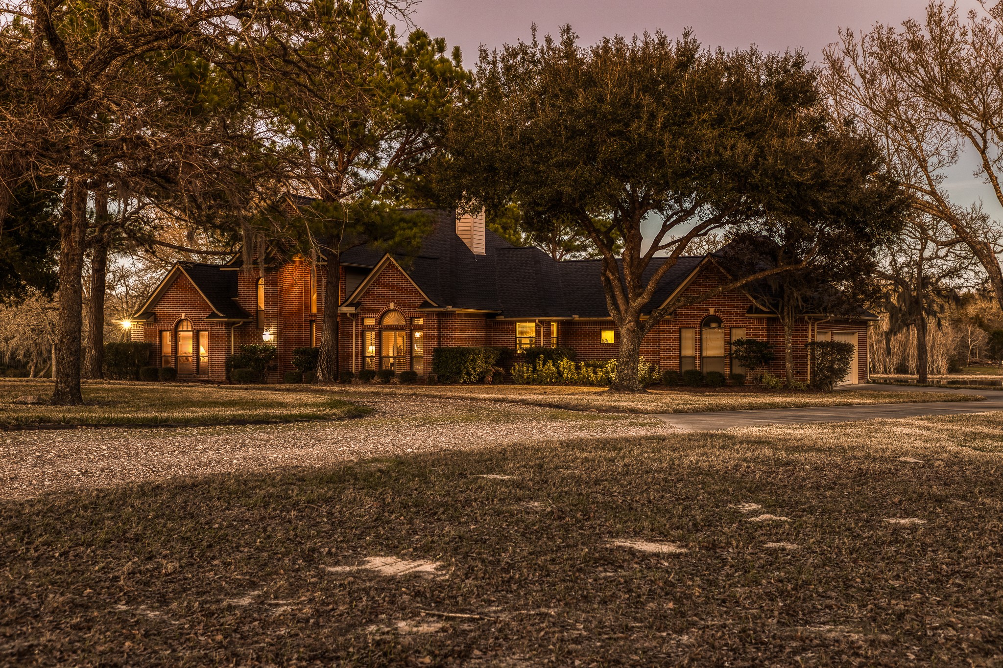 23032 Oak Road New Ulm, TX 78950 - Photo 6 of 44 a view of road with trees