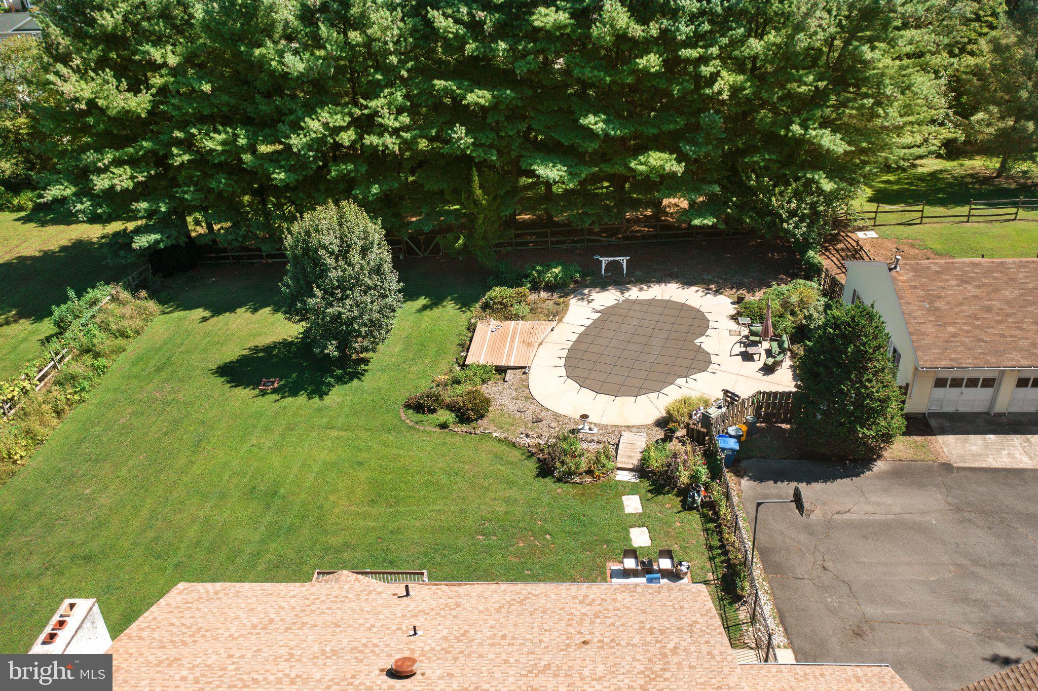 87 Bordentown Chesterfield Road Chesterfield, NJ 08515 - Photo 44 of 49 a view of a lake from a yard