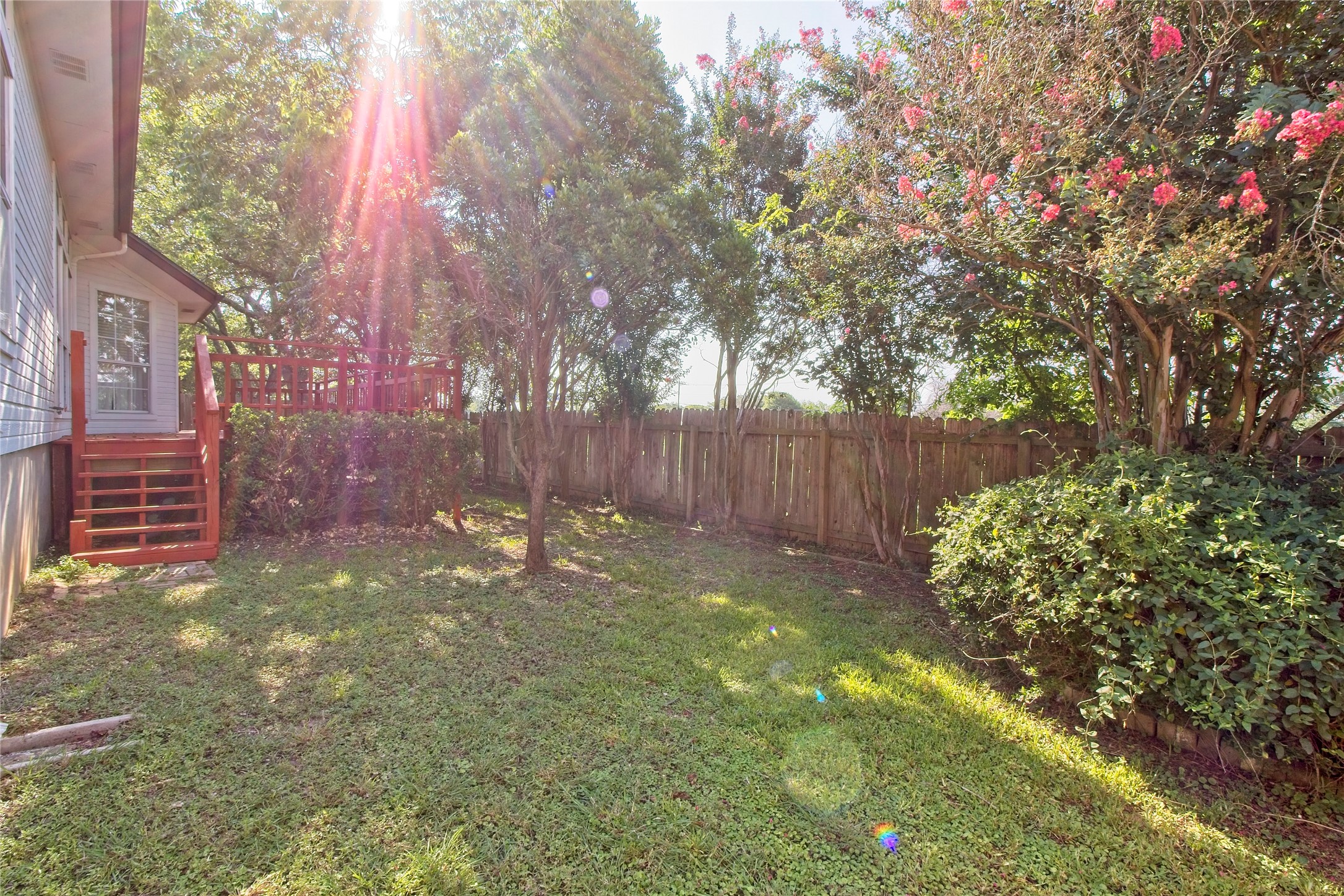 108 Rio Vista Drive Georgetown, TX 78626 - Photo 24 of 36 Fenced backyard featuring stairs