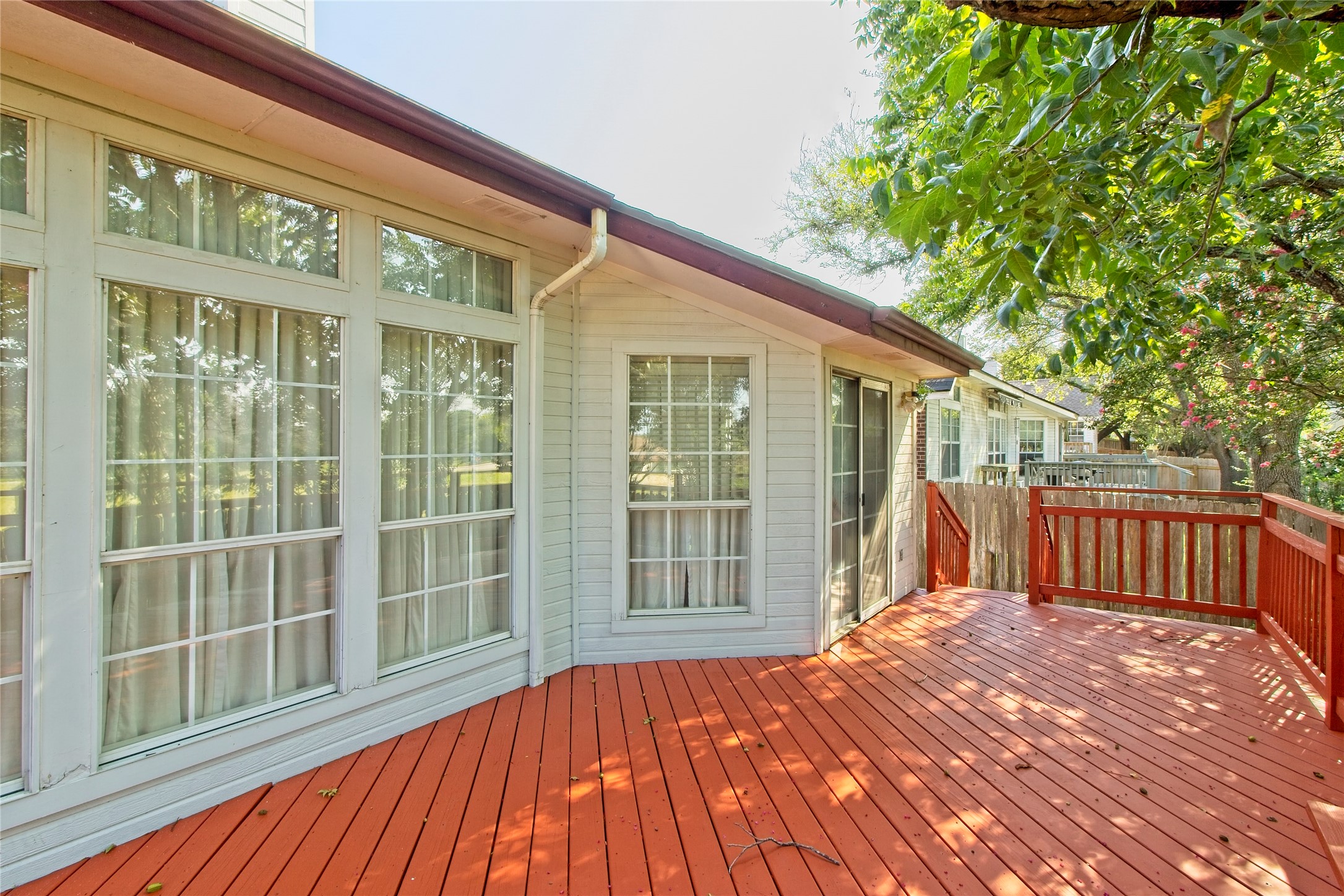 108 Rio Vista Drive Georgetown, TX 78626 - Photo 28 of 36 View of wooden terrace