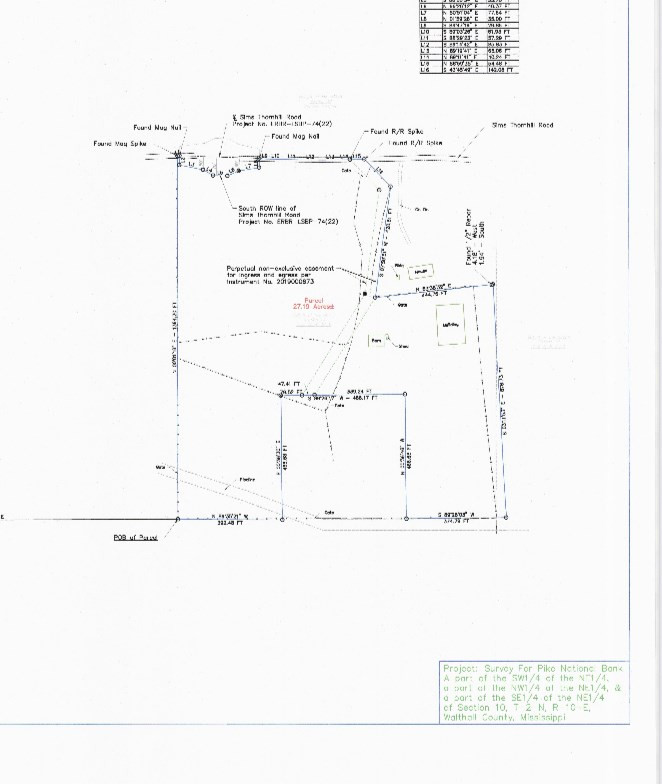 Tbd Sims Thornhill Road Tylertown, MS 39667 - Photo 31 of 31 Photo 22