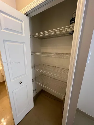 a view of closet