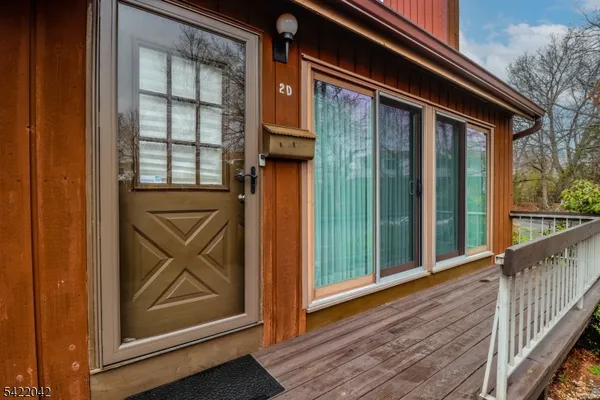 a view of front door