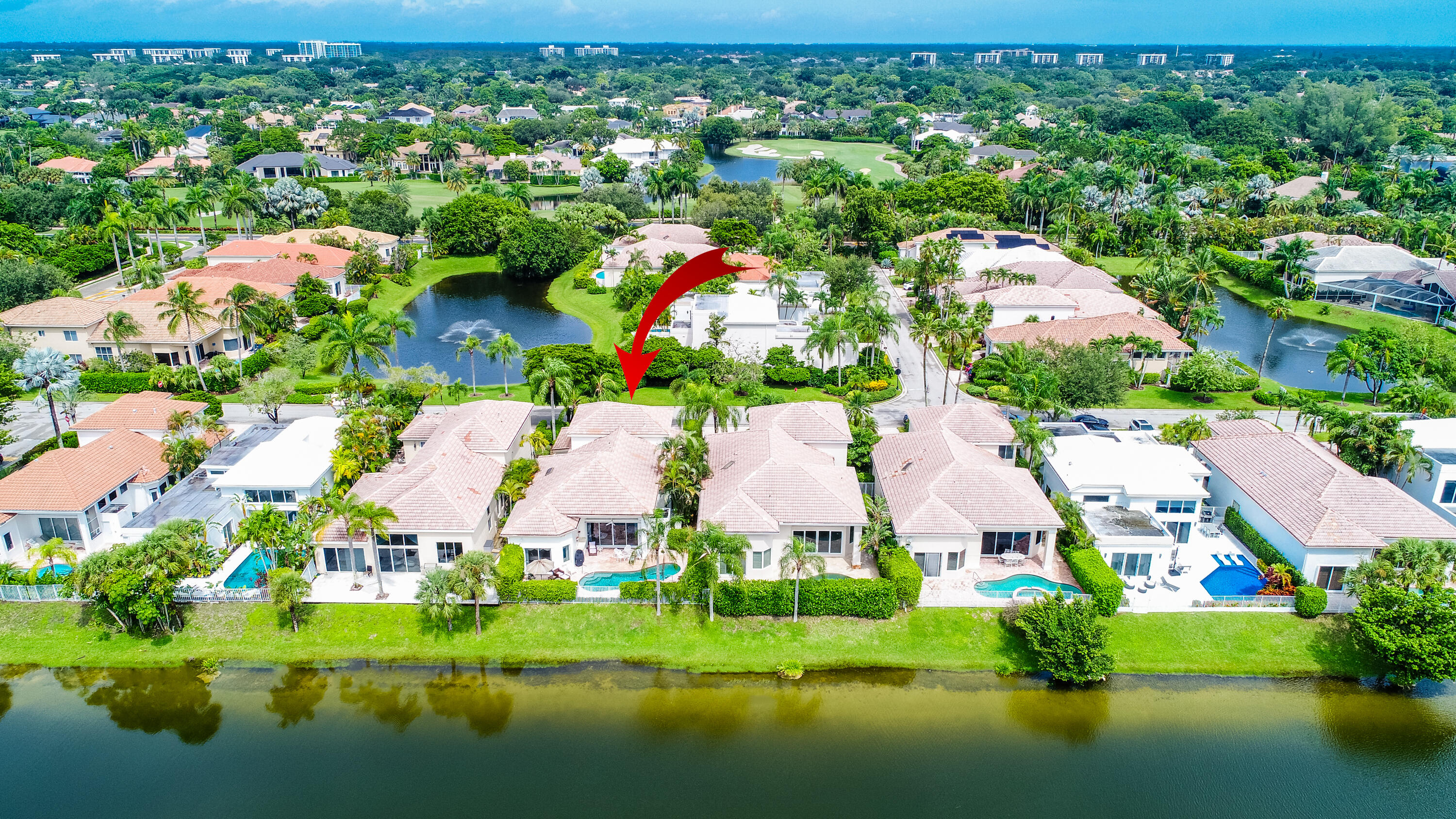 7100 Islegrove Place Boca Raton, FL 33433 - Photo 37 of 60 Drone