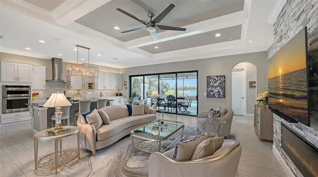 a kitchen with a table and chairs