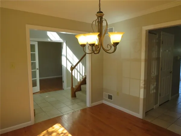 a view of a interior of the house