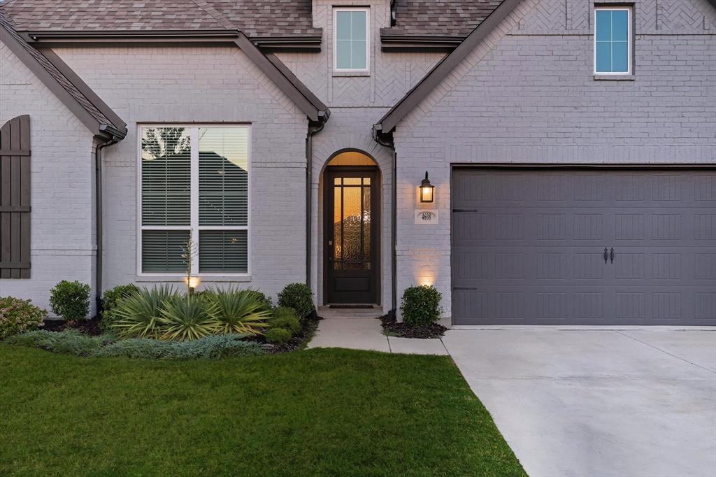 4608 Mount Vista Road Oak Point, TX 75068 - Photo 5 of 39 Brick exterior with painted finish