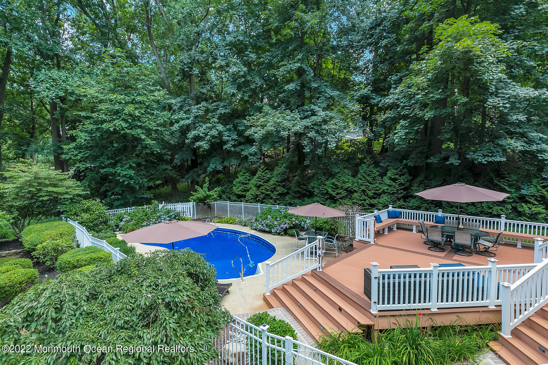 234 Red Hill Road Middletown, NJ 07748 - Photo 44 of 58 a view of a patio with furniture and yard