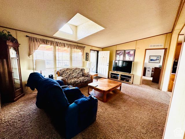 82 Powell Drive, Unit 77 Boulder, UT 84716 - Photo 7 of 16 Living Room with Skylight