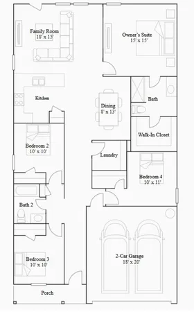 $260,790 | 9331 Dazzling Tentacle Drive, Baytown, TX 77521