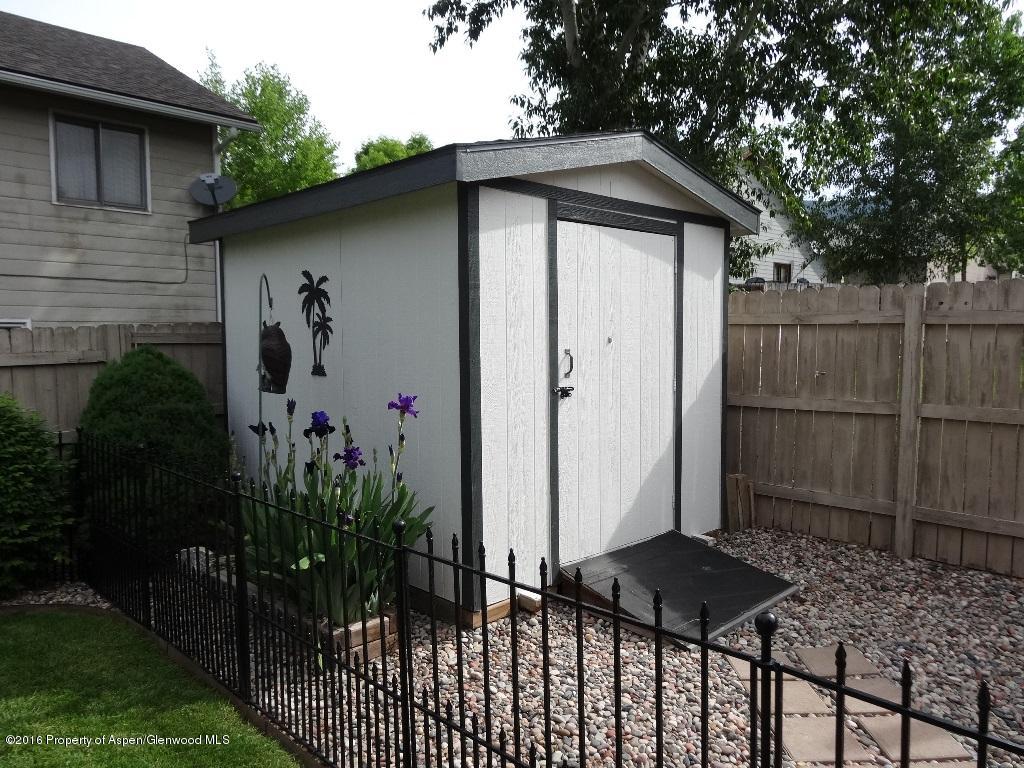 614 Ginseng Road New Castle, CO 81647 - Photo 9 of 14 storage shed