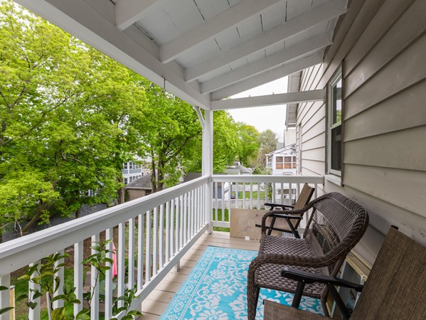 348 Lagrange Street Boston, MA 02132 - Photo 23 of 25 a view of balcony with furniture