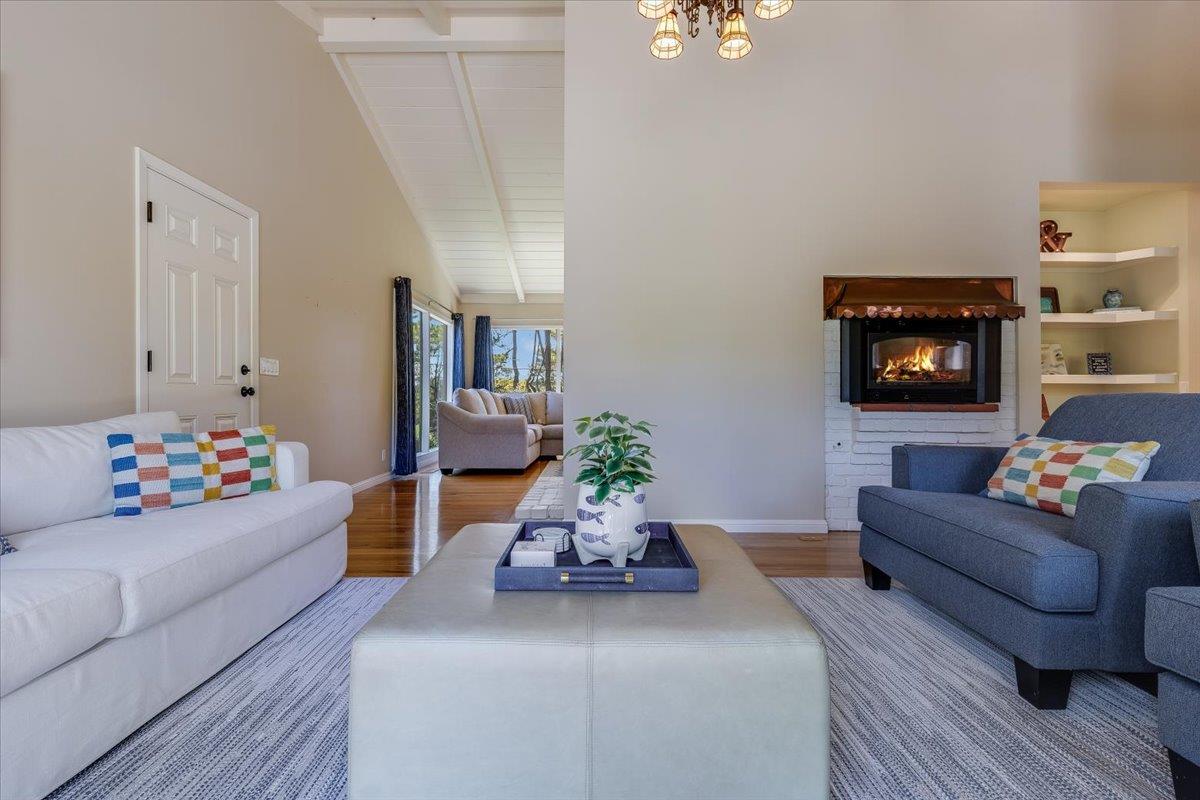 4117 Sunridge Road Pebble Beach, CA 93953 - Photo 12 of 46 a living room with furniture and a couch