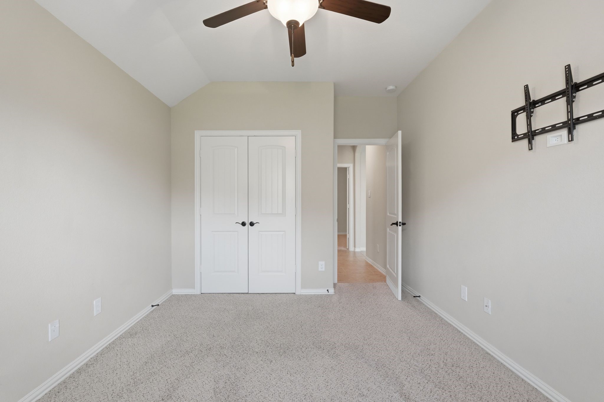 18227 Tacoma Ridge Drive Tomball, TX 77377 - Photo 28 of 45 Bright and inviting bedroom with vaulted ceilings and a spacious layout.