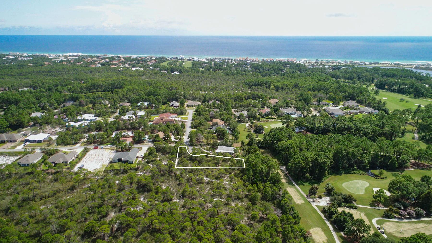Lot 11 Lot Road Santa Rosa Beach, FL 32459 - Photo 5 of 15 an aerial view of multiple house