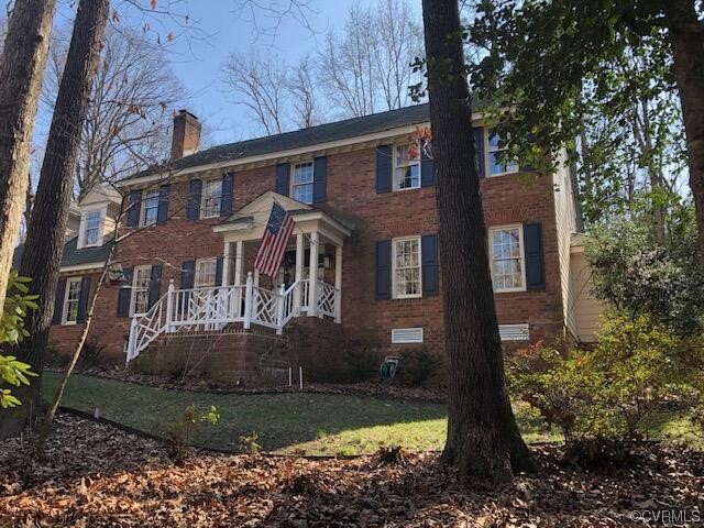 8949 Cardiff Road North Chesterfield, VA 23236 - Photo 39 of 49 a front view of a house with garden