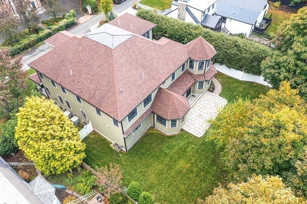 3 Ravine Road Winchester, MA 01890 - Photo 5 of 42 an aerial view of a house with garden space and street view