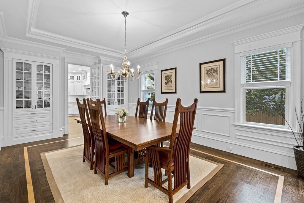 3 Ravine Road Winchester, MA 01890 - Photo 10 of 42 a view of a dining room with furniture window and wooden floor