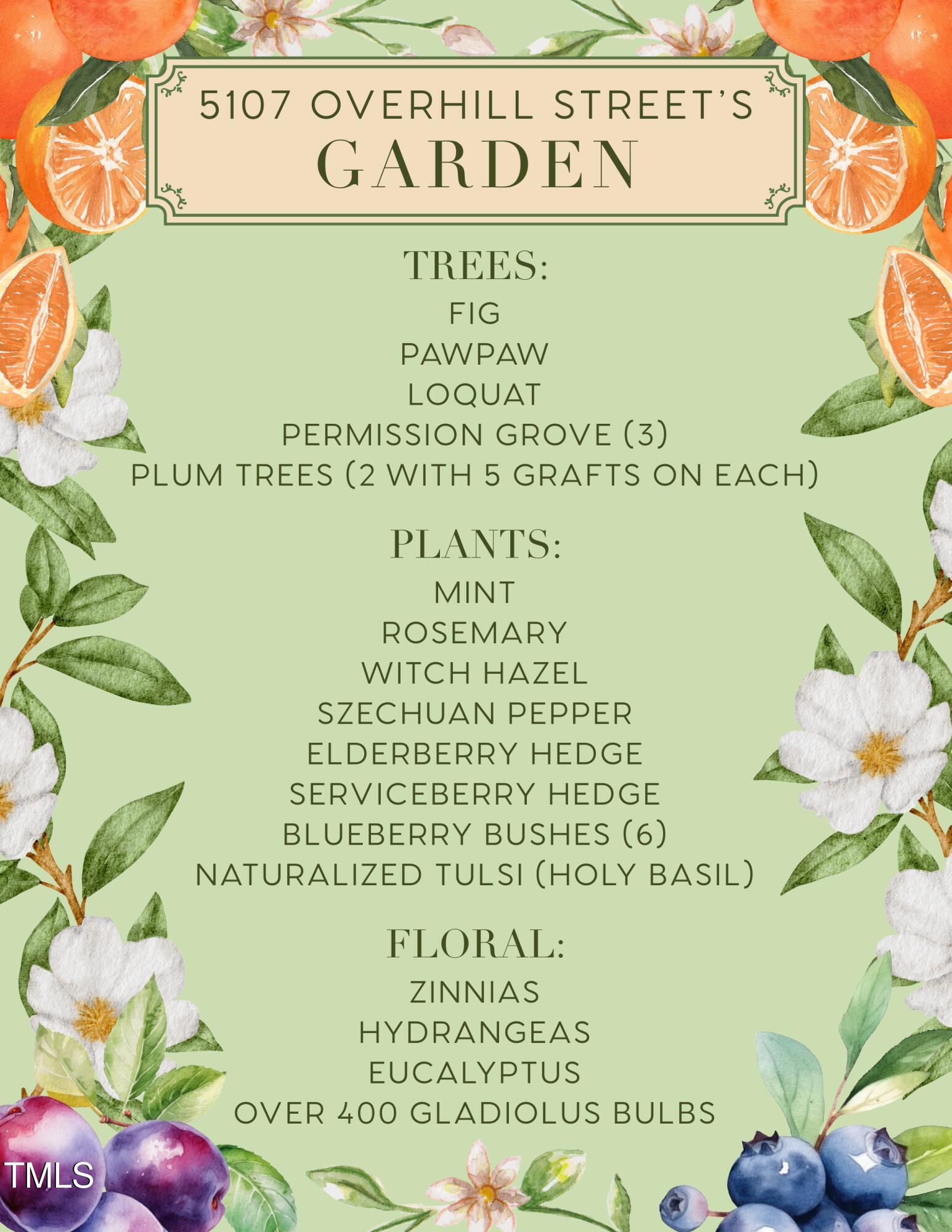 5107 Overhill Street Raleigh, NC 27603 - Photo 58 of 59 5107 Overhill St Garden (2)