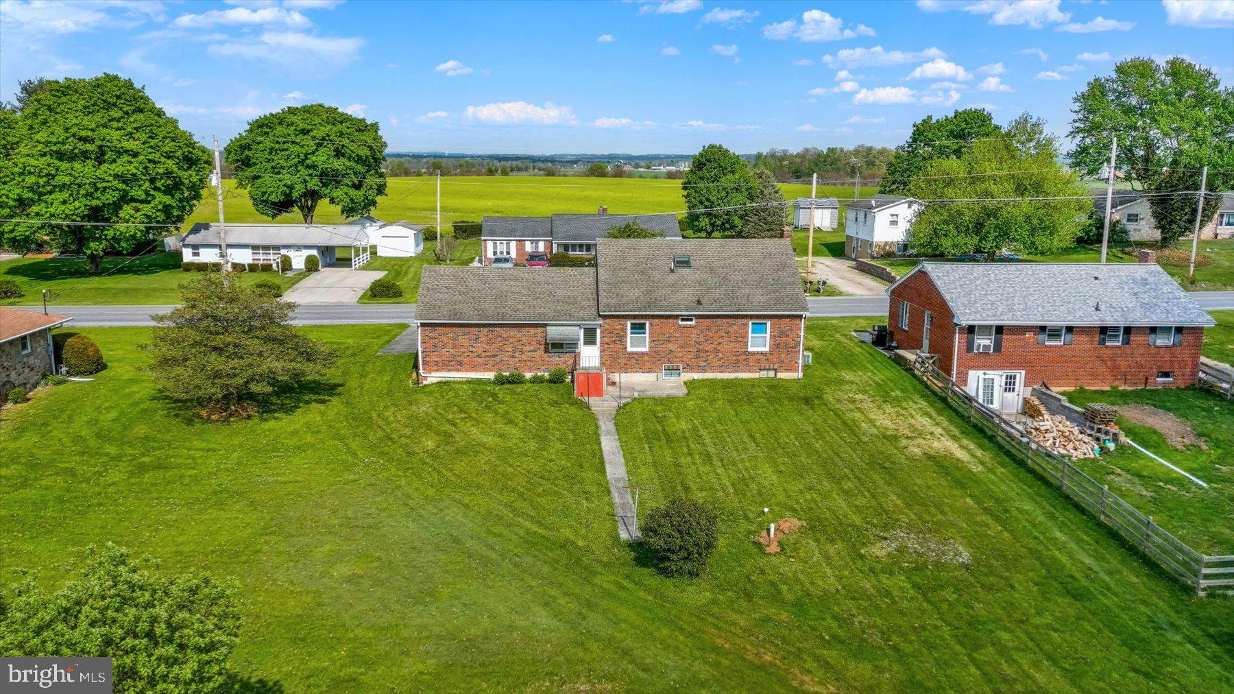 678 Littlestown Road Littlestown, PA 17340 - Photo 46 of 53 an aerial view of a house with a garden
